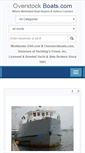 Mobile Screenshot of overstockboats.com